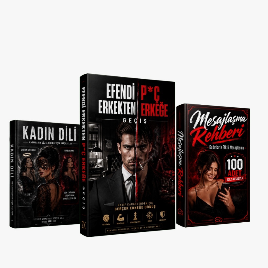Zirve Erkek Seti (3 Adet Dijital E-Kitap)